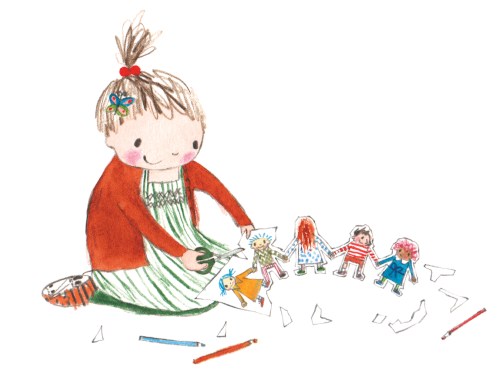 The Paper Dolls By Julia Donaldson & Rebecca Cobb - Softcover (June 2013)